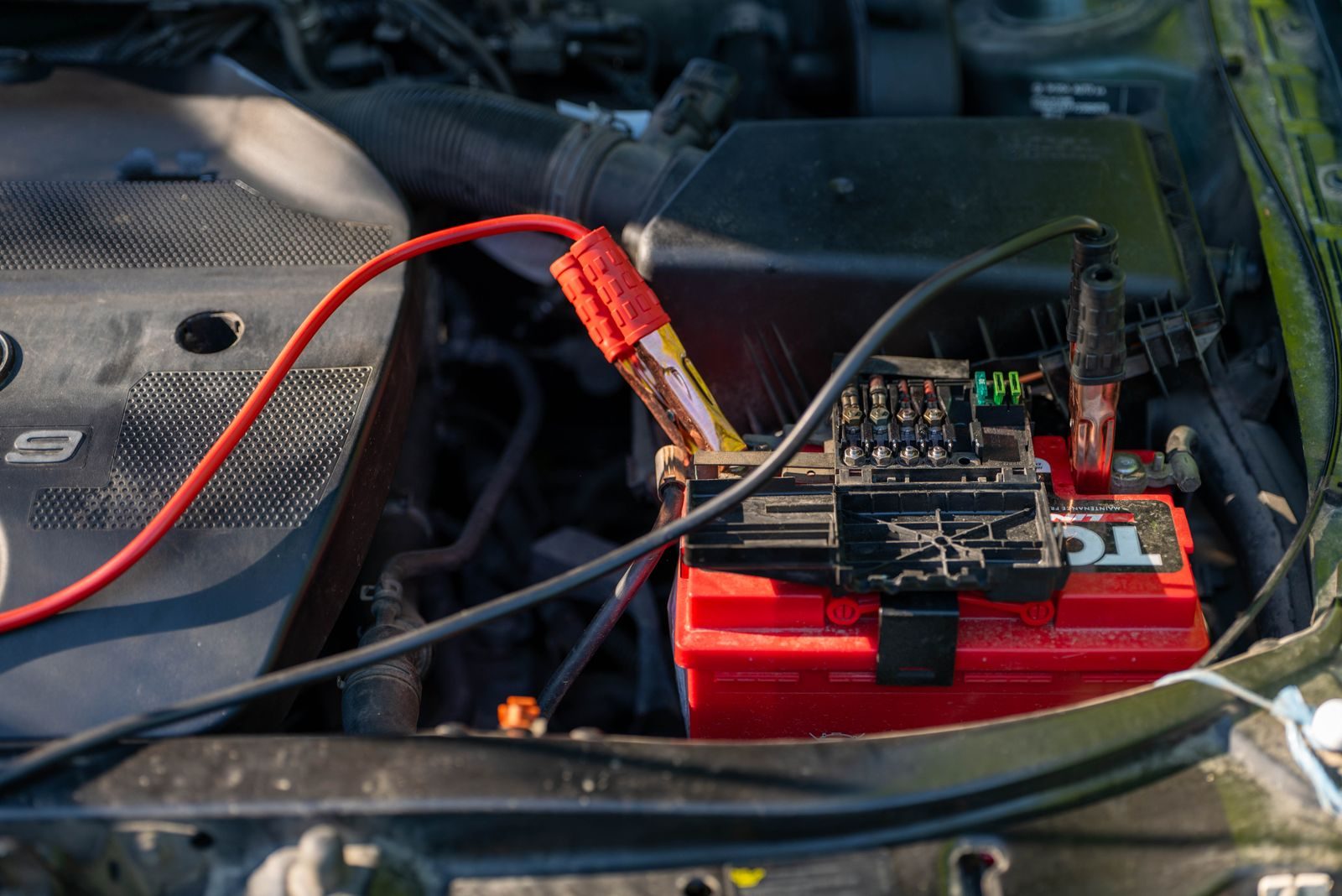 Remplacement d'une batterie de voiture
